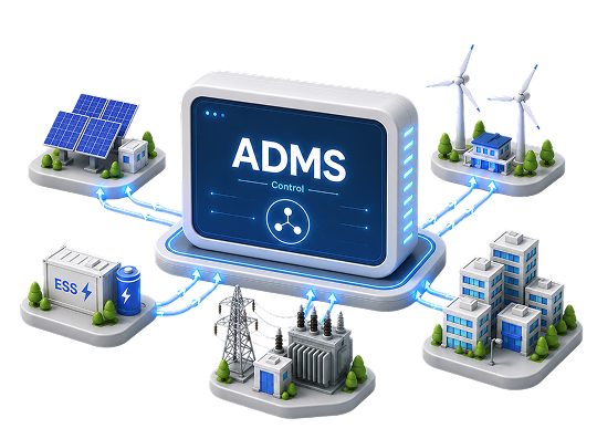 재생에너지와 배전망을 연결한 ADMS